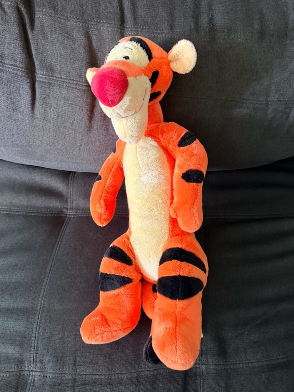 Disney Orange and Black Tigger Plush Stuffed Toy